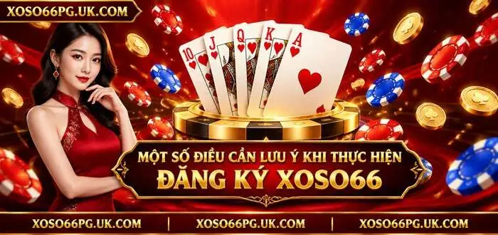 MỘT SỐ ĐIỀU CẦN LƯU Ý KHI THỰC HIỆN ĐĂNG KÝ XOSO66